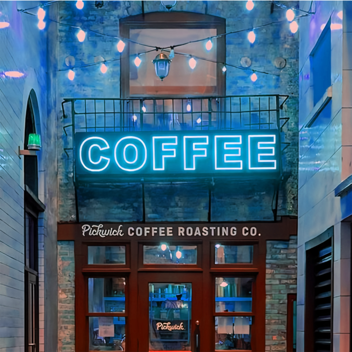 Coffee: Illuminate Your Space with Neon Energy