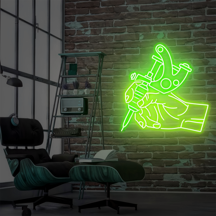 Tattoo Artist: Illuminate Your Space with Neon Artistry