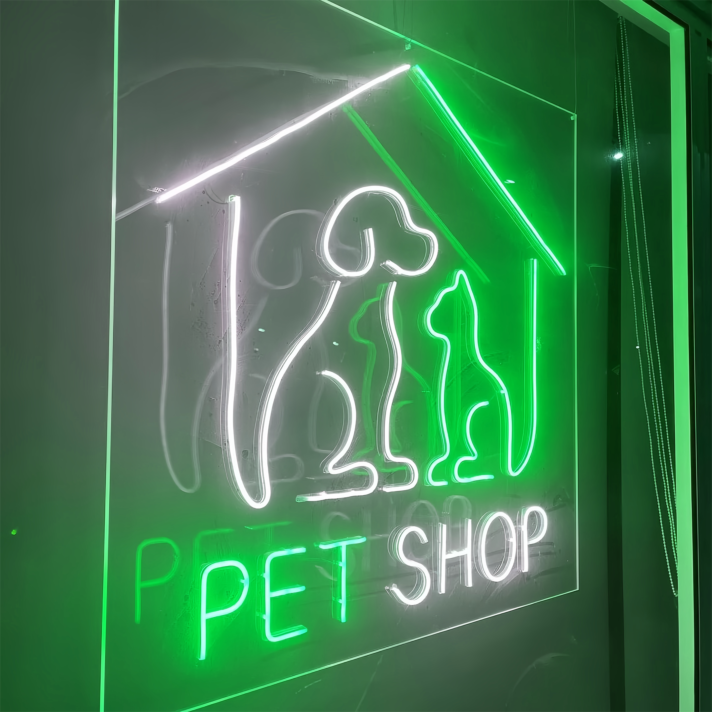 Customize Pet Shop: Add a Touch of Neon Love to Your Space