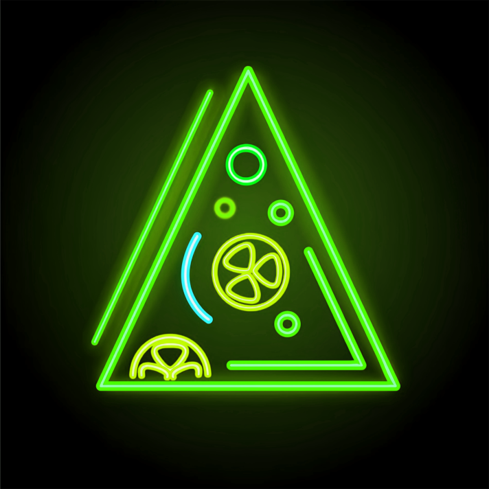 Pizza Slice: Illuminate Your Space with Neon Flavor