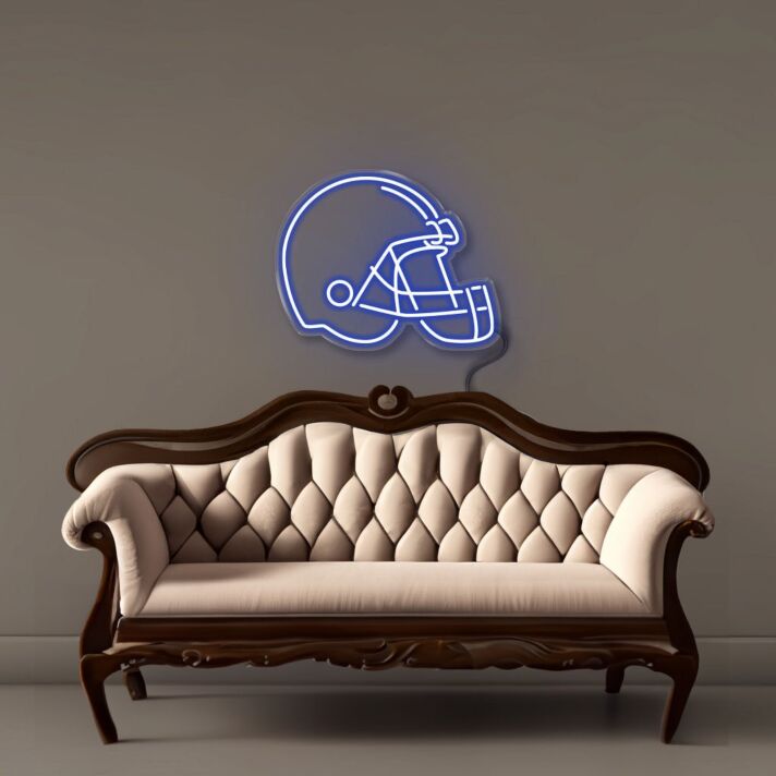 Football Helmet Led Neon