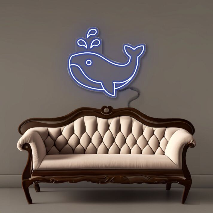 Whale Neon Signs