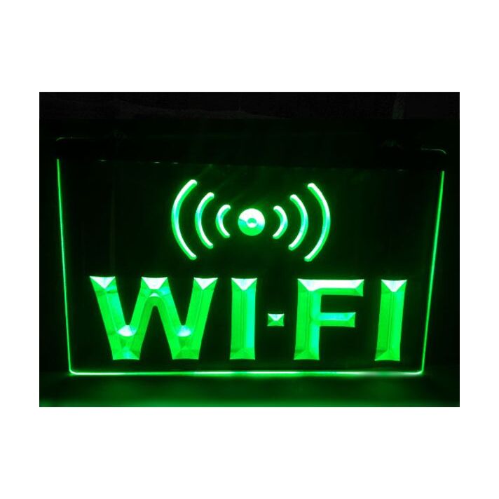 WiFi Hanging Neon Sign