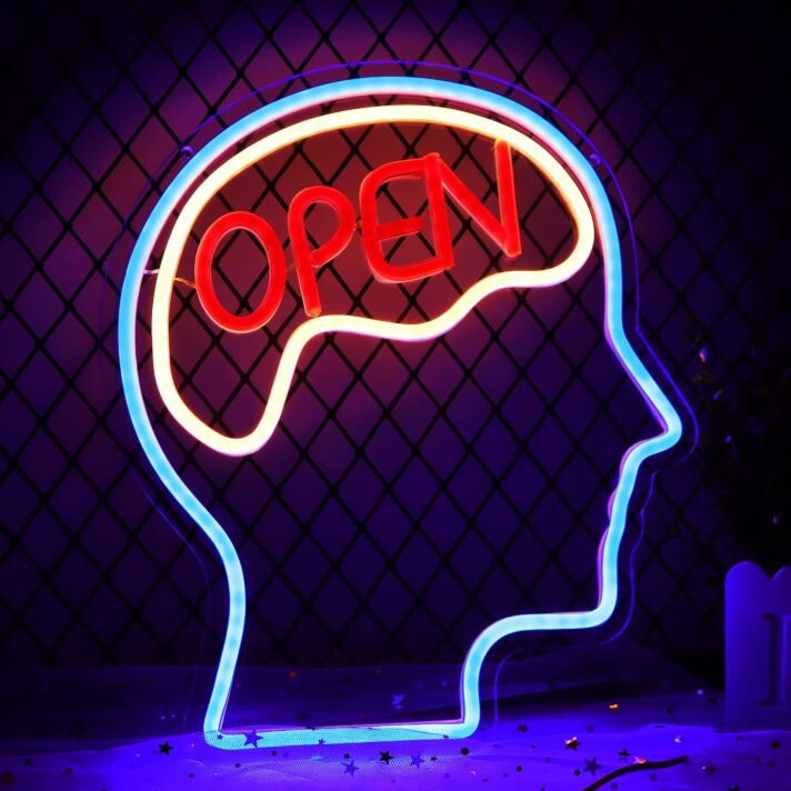 Customize OPEN Expand Your Mind Neon Sign
