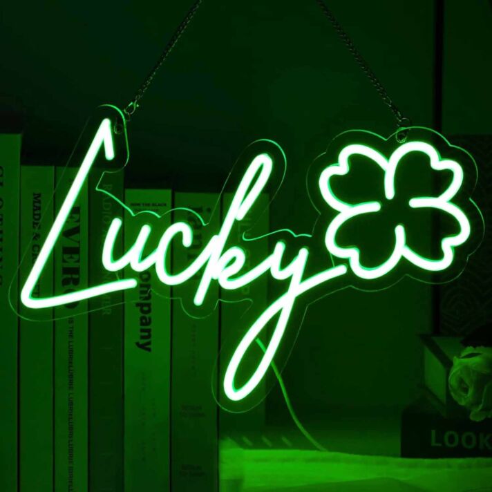 Lucky Clover Neon Sign