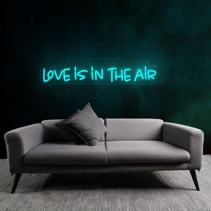 Romantic Love Is In The Air Neon Sign