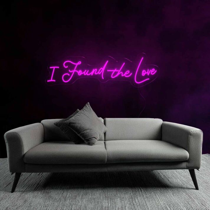 Joyful I Found The Love Neon Sign