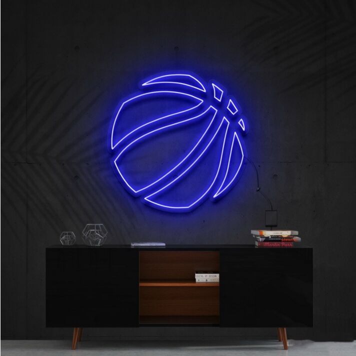 Ball Is Life Neon Sign for Sports Enthusiasts