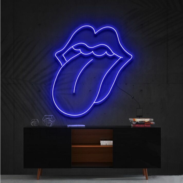 Rolling Stones Neon Sign for Music Lovers and Fans