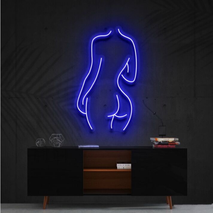 Body Outline Neon Sign for Artistic and Unique Decor