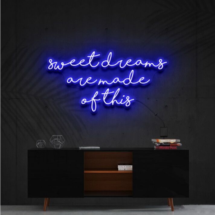 Sweet Dreams Are Made Of This Neon Sign for Peaceful and Relaxing Spaces