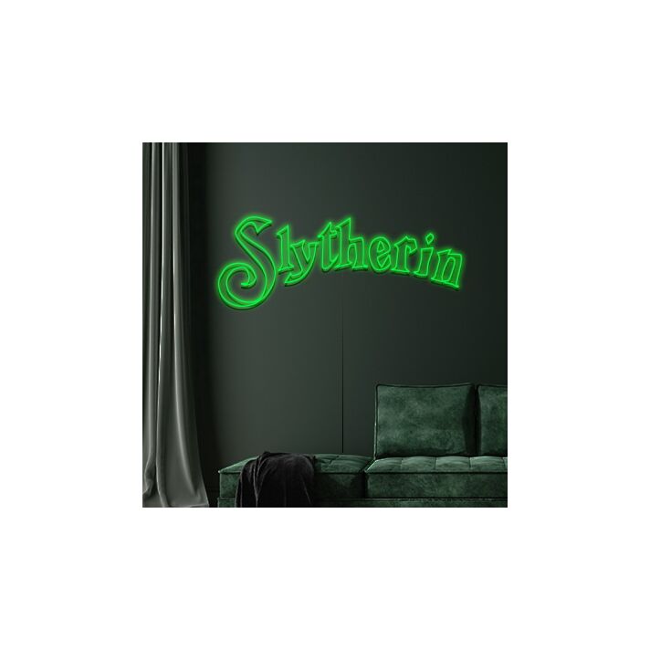 Slytherin Neon Sign for Harry Potter Fans