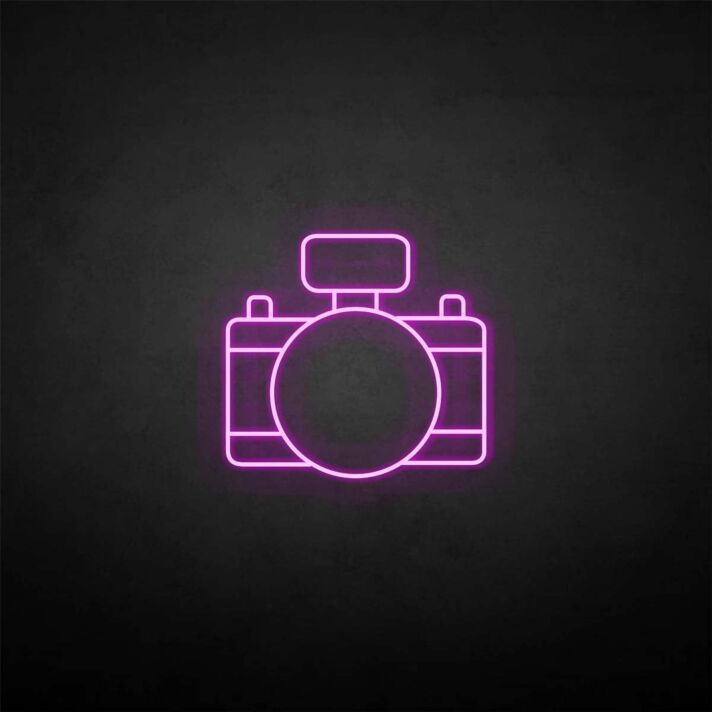 Digital Camera' neon sign