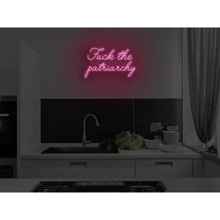 Fck The Patriarchy Neon Sign for Bold and Empowering Spaces