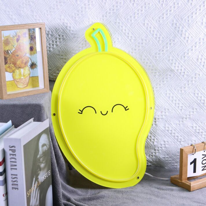 Mango Neon Sign for Refreshing and Fun Decor