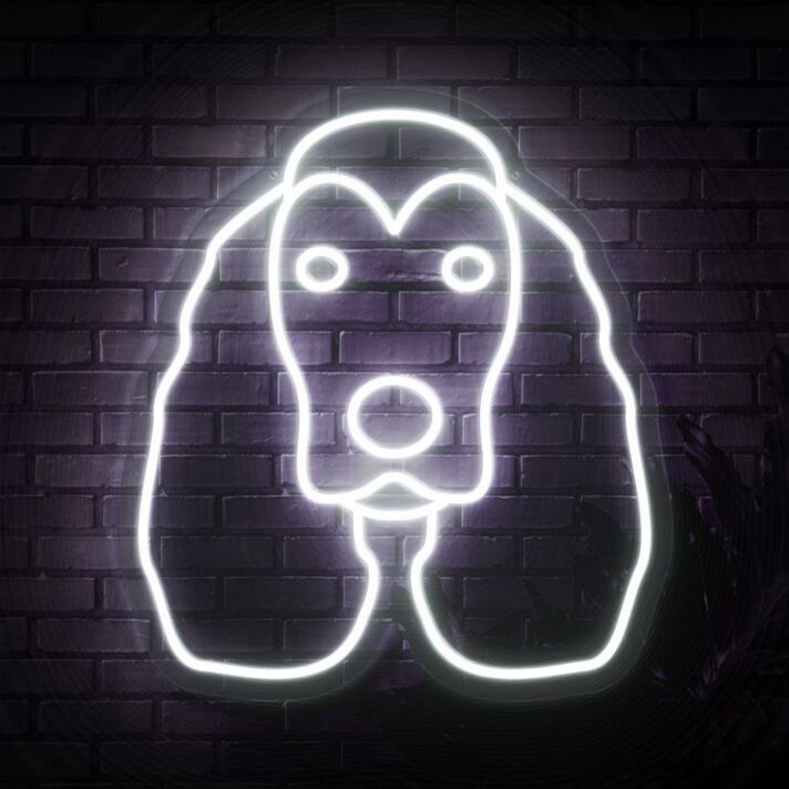 Cockerspaniel Neon Sign for Pet Lovers