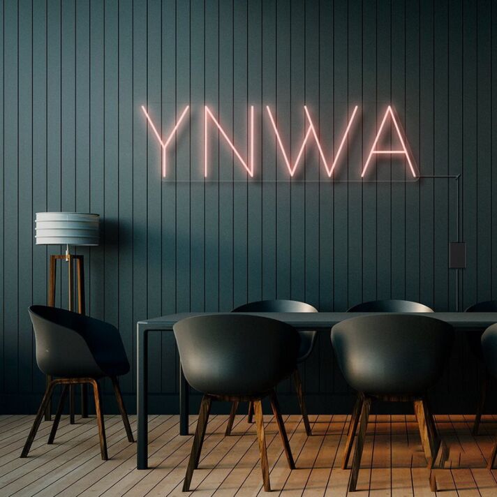 YNWA Neon Sign for Sports Fans