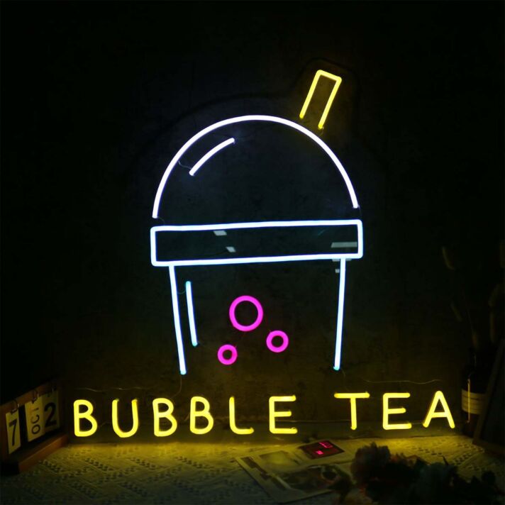 Bubble Tea Neon Sign for Refreshing and Fun Spaces