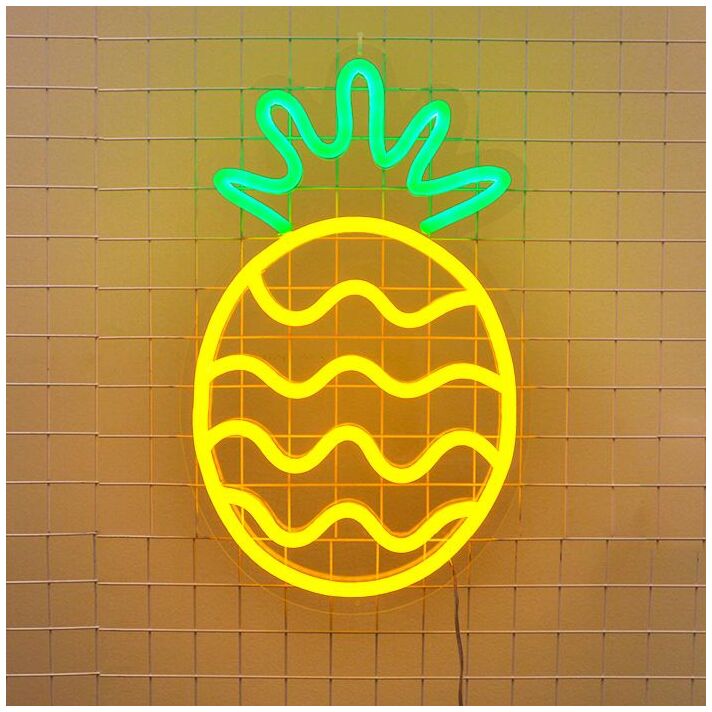 Pineapple Neon Sign brings a tropical feel to kitchens