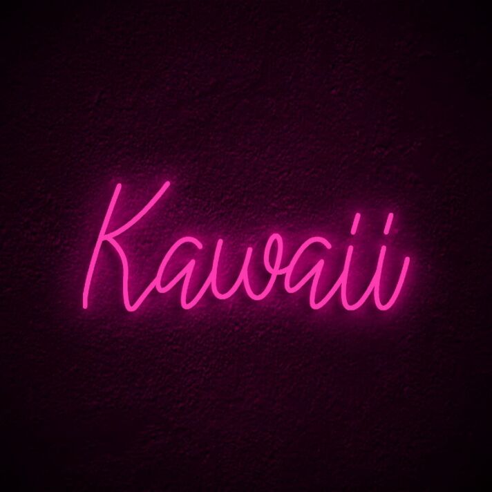 Kawaii Neon Sign for Cute Decor