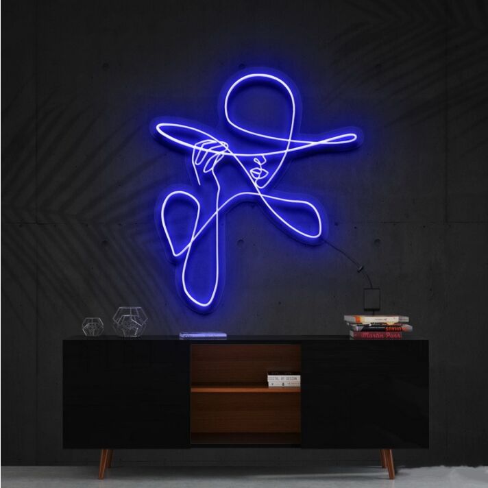 Haute Couture Neon Sign for Fashion Enthusiasts