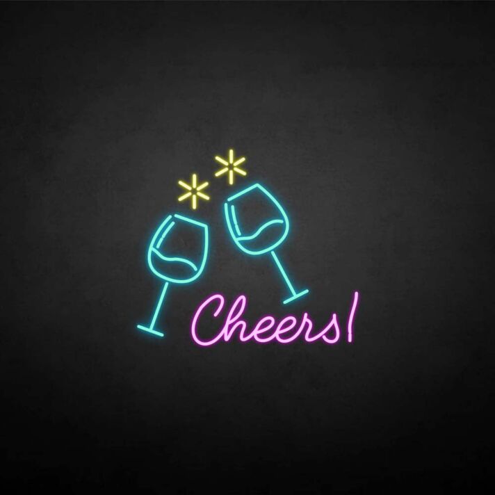 Customize 'Cheers2' neon sign