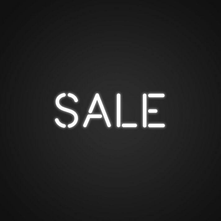 Sale Neon Sign for Retail Spaces