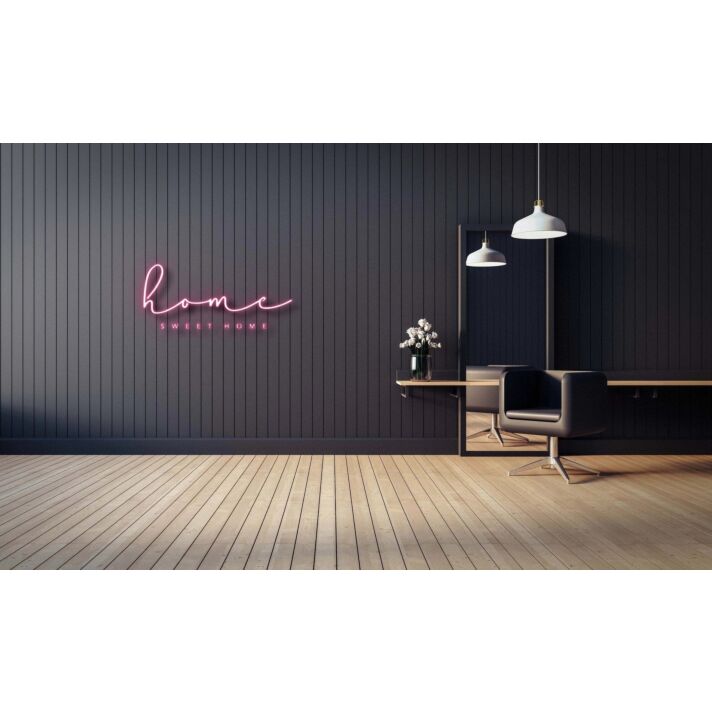 Home Sweet Home Italic Neon Sign