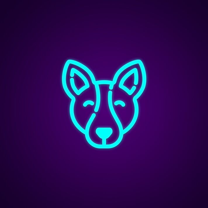 Cute Dog Neon Sign for Pet Lovers