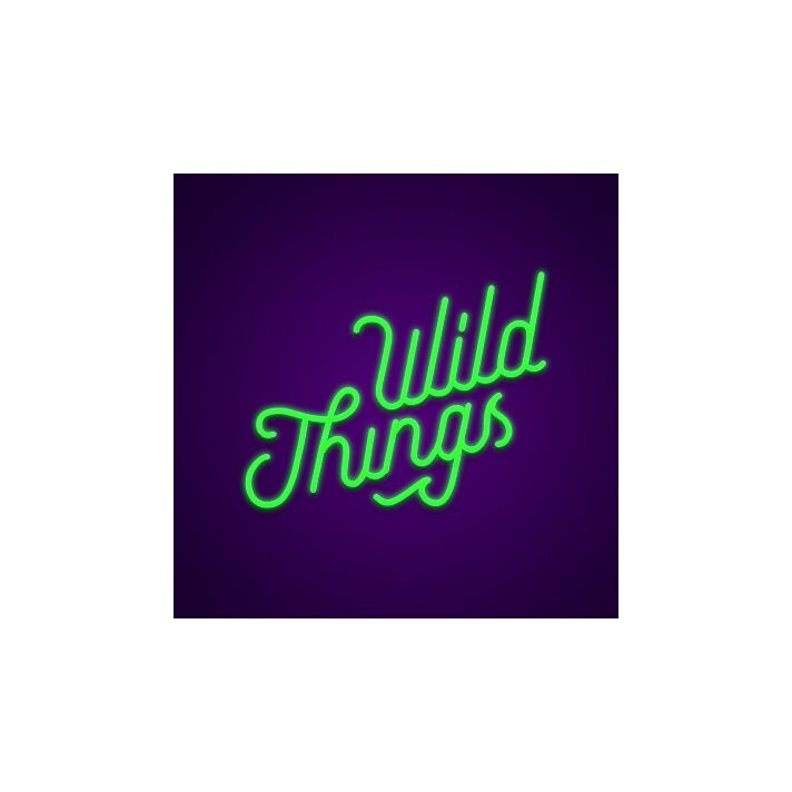 Wild Things Neon Sign Perfect for adventurous and bold spaces