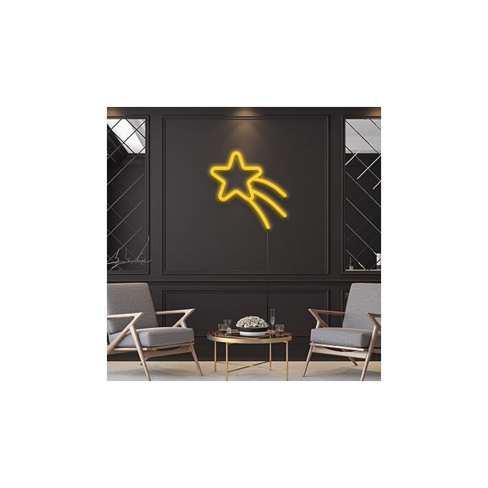 Wishing Star Neon Sign Make a wish every night with this star sign
