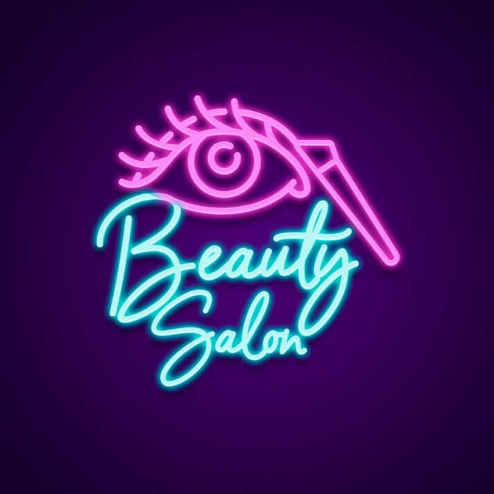 Beauty Salon Neon Sign Attract clients to your beauty salon