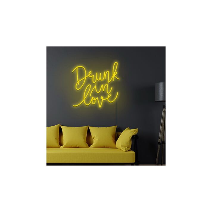 Drunk In Love Neon Sign Perfect for bars and romantic settings