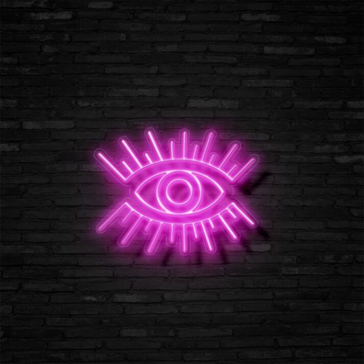 Eye Neon Sign Add a mysterious and intriguing vibe