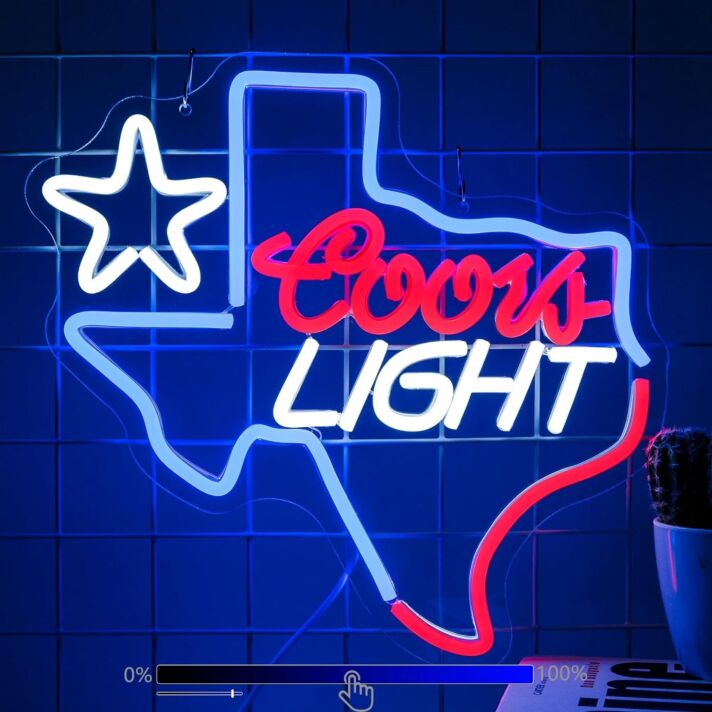 Star and Colorful Neon Light Party Vibes