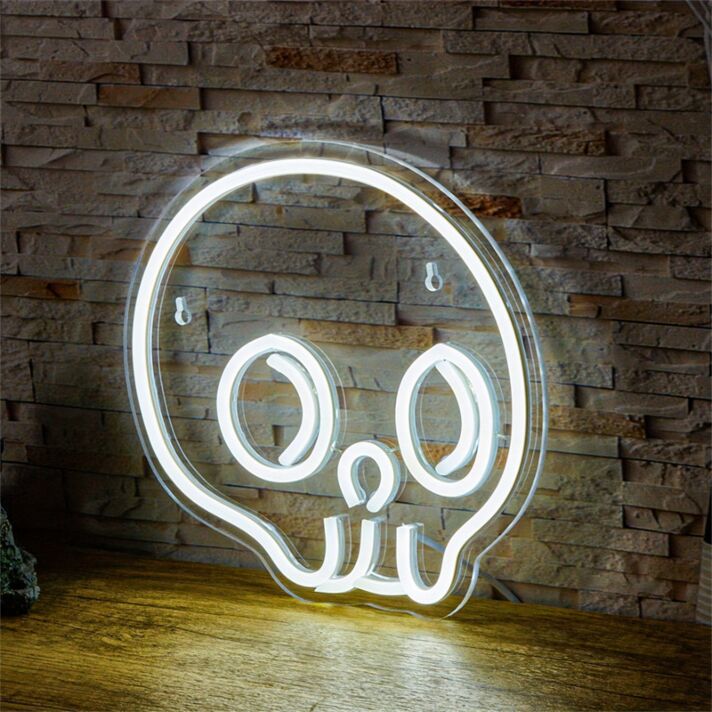 Spookify Your Space: Backboard LED Neon Light Halloween Perfect for Home Decor, Themed Parties, and Haunted Attractions.