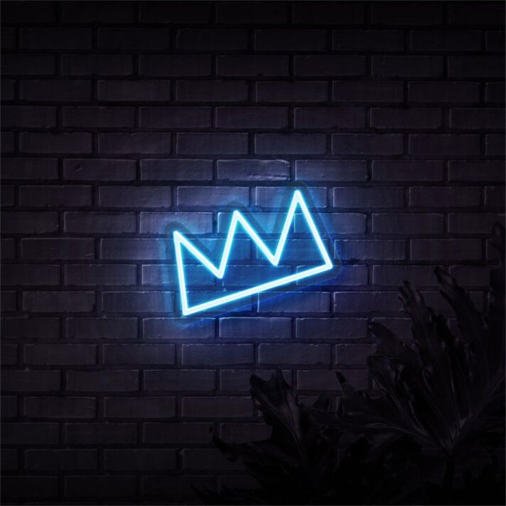 Transform Your Space: Crown LED Neon Sign Sketch and Etch Us for Vibrant Home Decor, Office Ambiance, Store Highlights, or Wedding Elegance