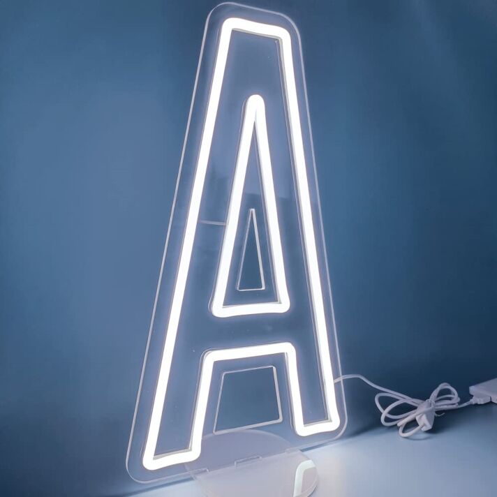 Brighten Your Space: Personalize Your Office, Bar, or Wedding with Customized LED Neon Light Letter A LED Neon Sign
