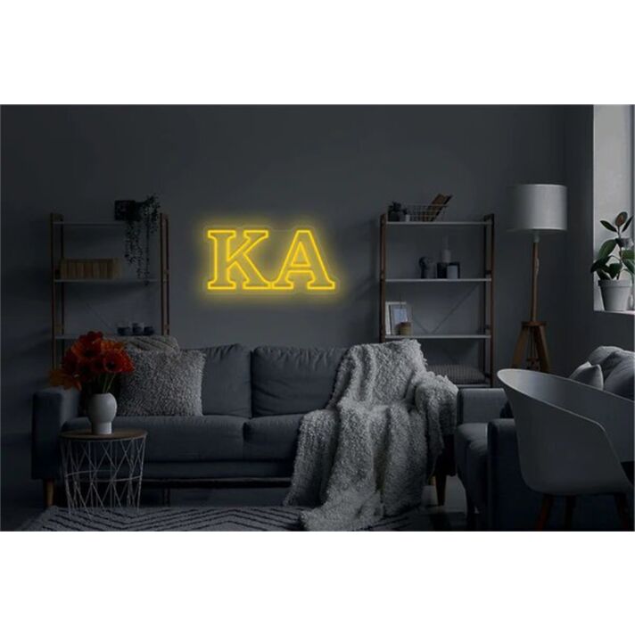 Brighten Up Your Fraternity House, Events, and Celebrations with the Kappa Alpha Order LED Neon Sign.
