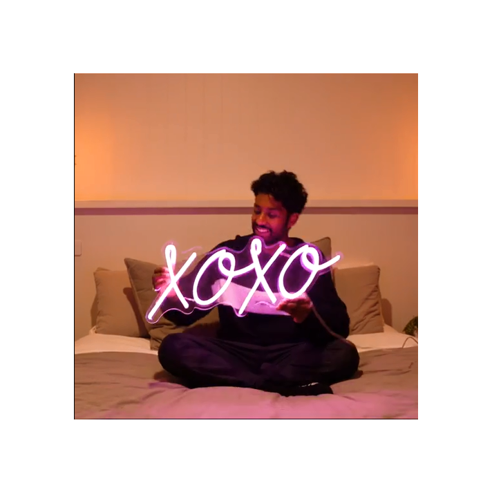 XOXO neon sign