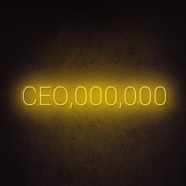CEO Neon Sign