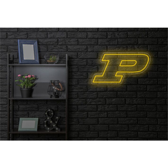 Brighten Your Purdue Spirit in Home, Office, and Game Day Gatherings with Purdue University LED Neon Sign.